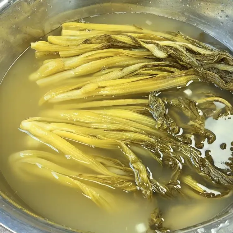 【水酸菜】老坛水酸菜农家腌制脆嫩泡菜