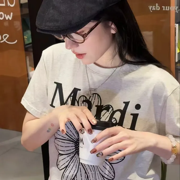 Tuge Nail“榛果可可”【施家全华】高级感菱格纹气质显白美甲琳琳