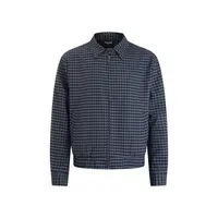 【叁伍】25FW 复古格子翻领短款外套