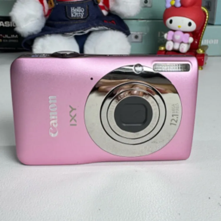 95新 Canon/佳能 ixus105 粉色 日文英文版 屏幕微暗角 编号5469