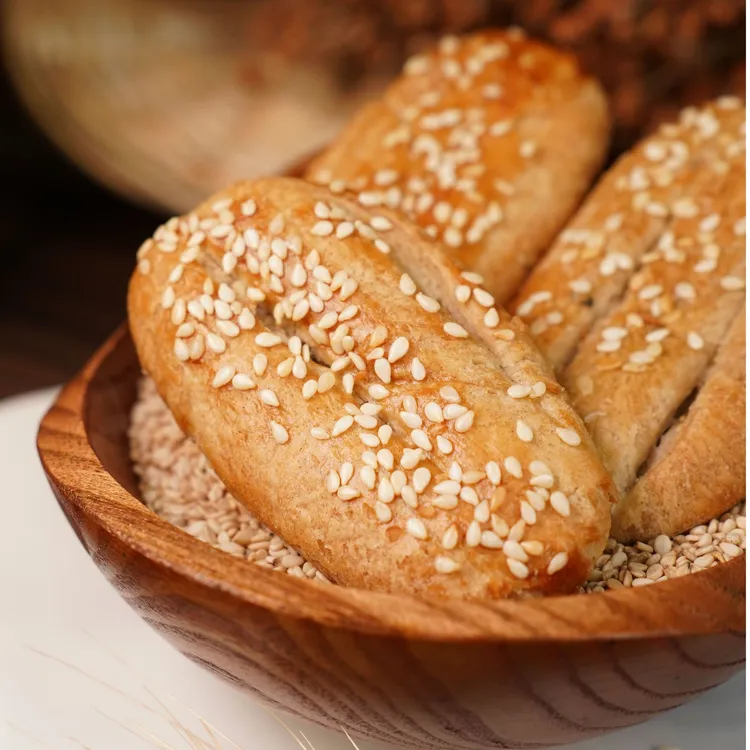 饭太喜【荞麦椒盐酥】50袋装咸口不加蔗糖早餐零食代餐饱腹粗粮糕点