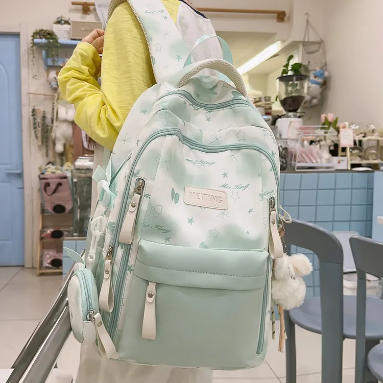 书包初中女生2025新款小学生三到六年级大容量双肩包高中生背包潮