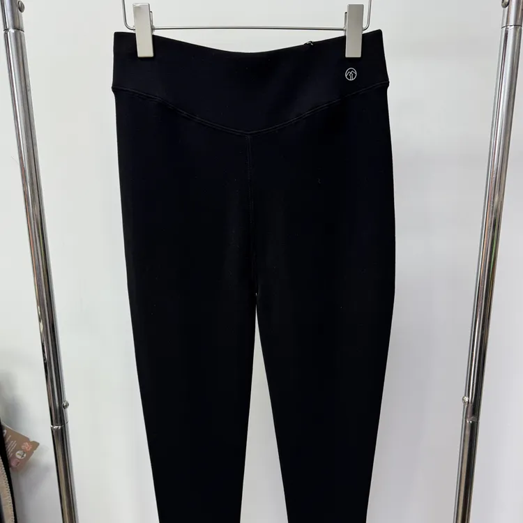 H8601-1女士打底外穿棉磨毛修身显瘦美腿裤小黑裤（350克
