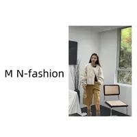 时髦洋气韩系减龄轻薄宽松短款棉服8655