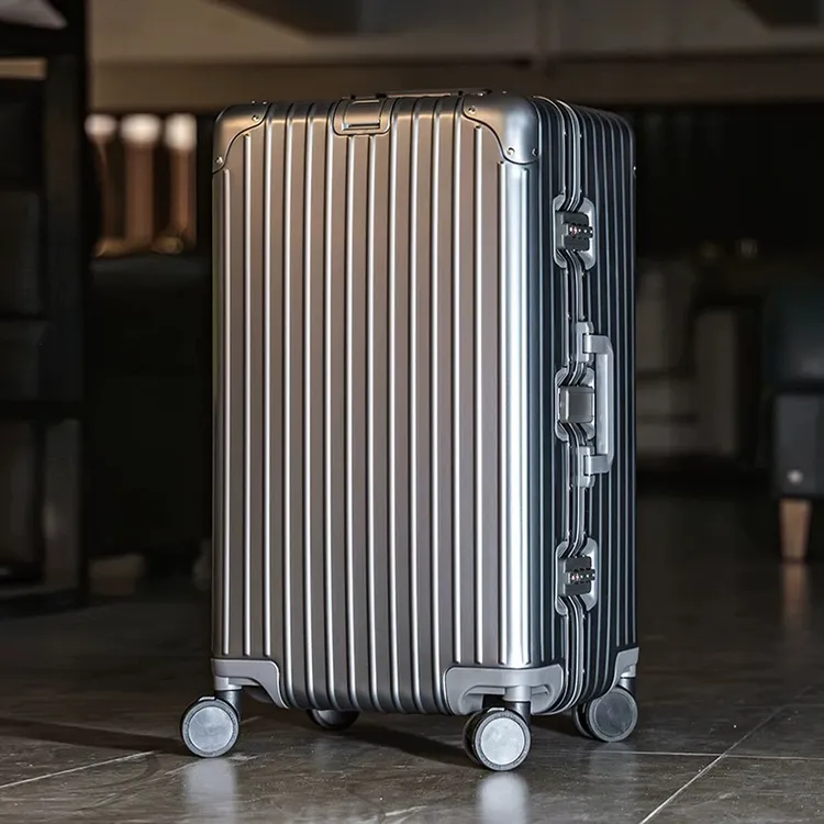 出口全铝镁合金行李箱20登机男女大容量托运加厚30寸拉杆箱旅行箱