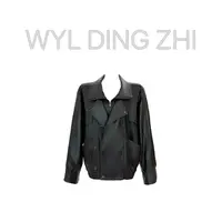 「无需刻意」复古机车皮衣外套柔软宽松催感廓形质感皮夹克