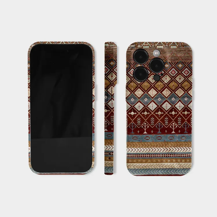 民族锦纹适用iphone苹果16promax保护外壳15plus冬季氛围感14超