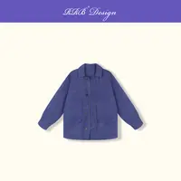 RRB Design 「法工蓝」重酵洗水怀旧宽松显瘦百搭多口袋长袖外套