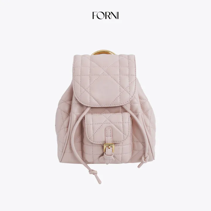 FORNI 曼切斯特 caro系列藤格纹小羊皮双肩包