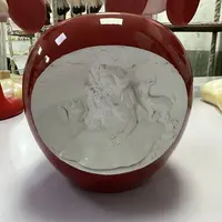 圣诞节白雪公主苹果 树脂手办