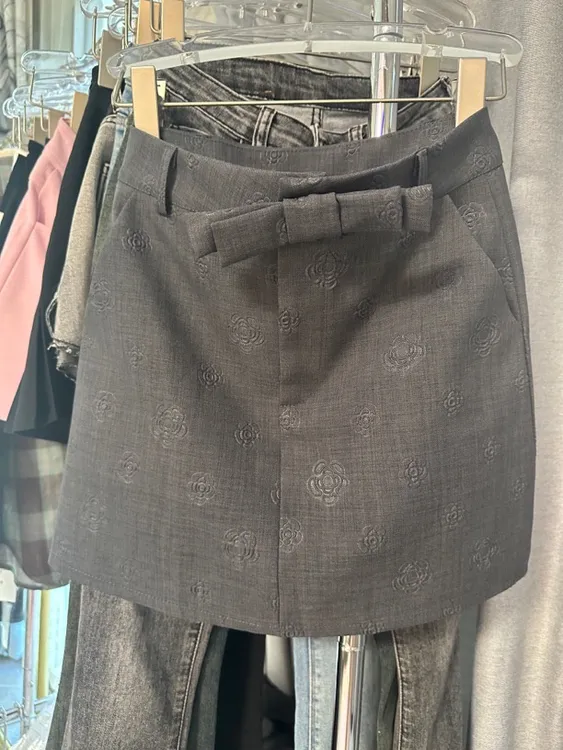 短裙高腰裙百搭韩版女装潮流气质