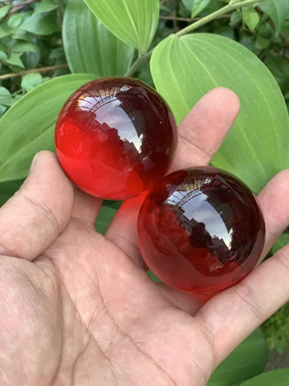 5厘米光面球鸿运球老人健身球手盘球