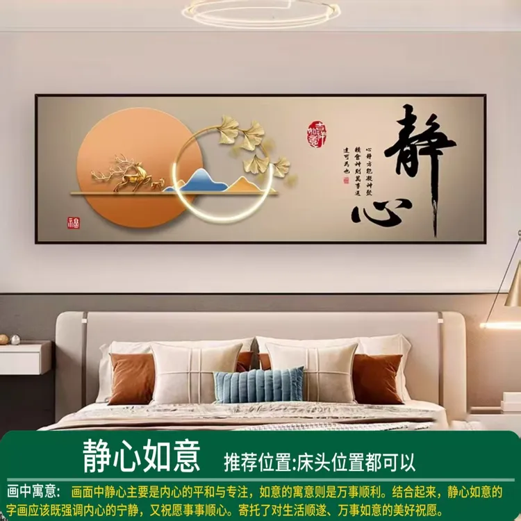 客厅背景墙贴纸装饰墙壁贴画卧室床头自粘画沙发电视背景墙壁画