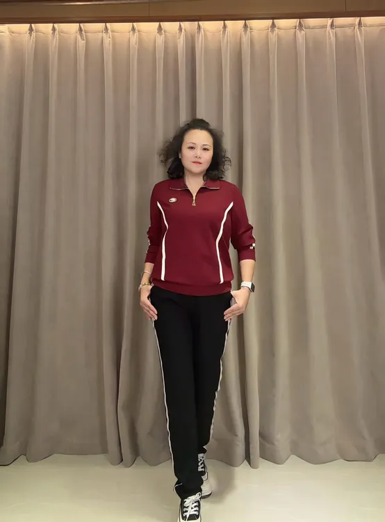 【秋季新款】中老年妈妈装大码广场舞气质洋气休闲运动长裤套装6609