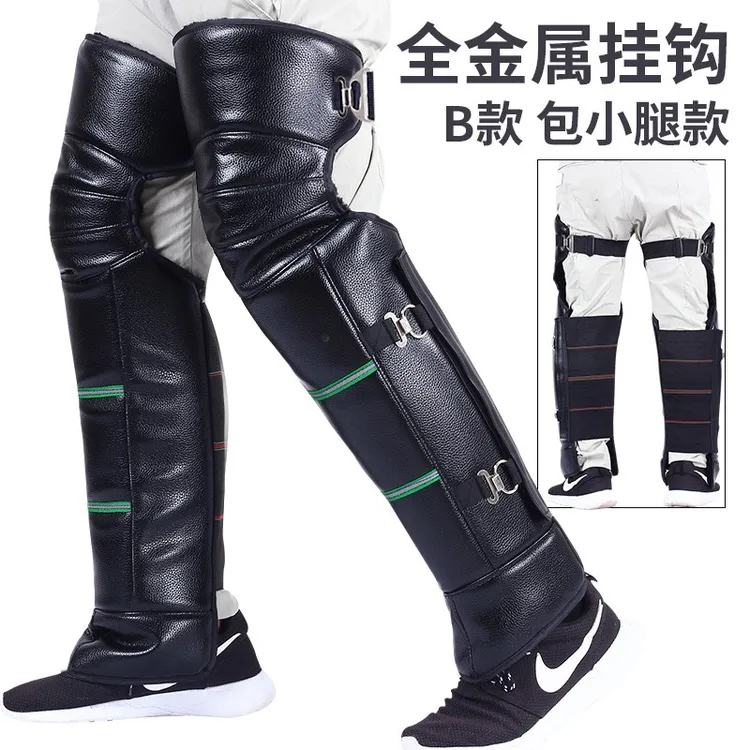 冬季摩托车护膝骑行挡风加长防寒保暖防风电瓶电动车骑车护腿男女
