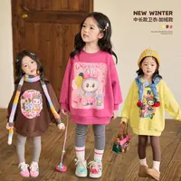 小O宝Okids童装 宝宝女卫衣卡通2025冬季上衣 OF594093