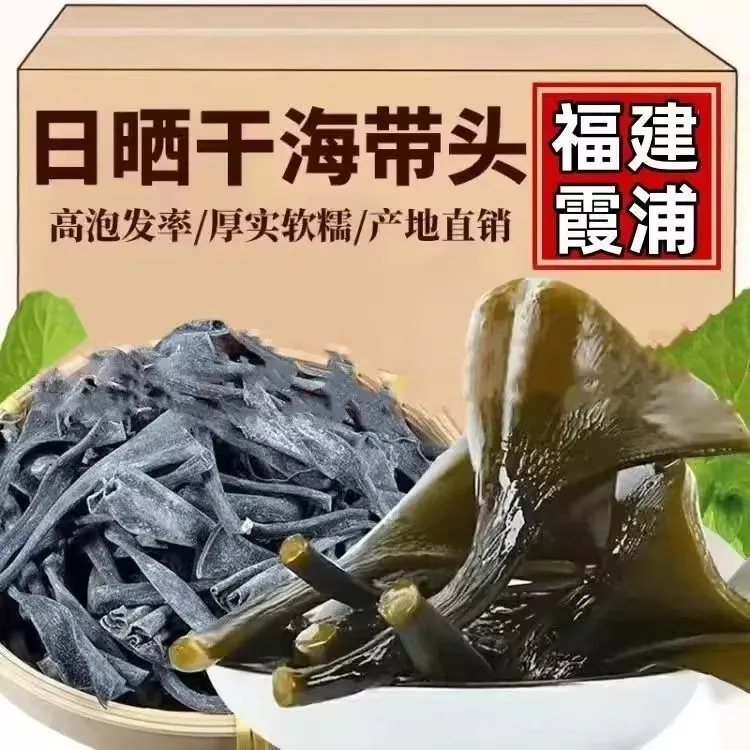 森洋港正宗霞浦特产日晒干海带头健康营养高泡发海带干货煲汤美食