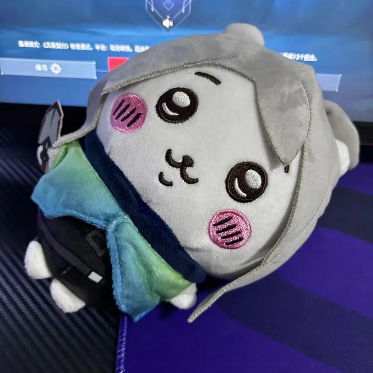 捷风吉伊毛绒玩偶超萌定制小众无畏契约周边专属游戏福利立体可爱