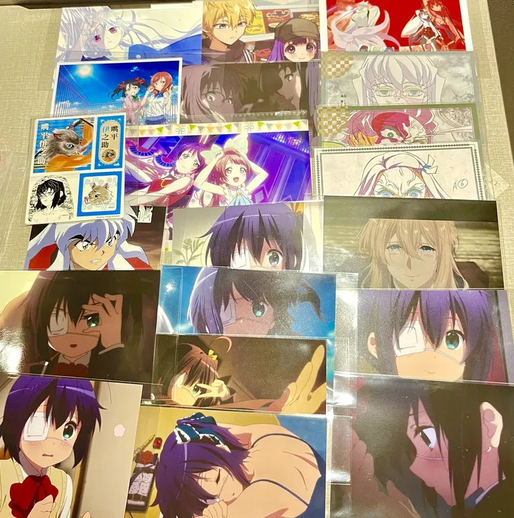 动漫日版正品多ip收藏稀有明信片