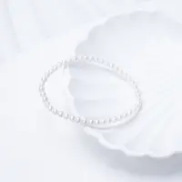【亏本清货】天然淡水BABY珍珠弹力绳手链17CM内围（弱光介意慎拍）