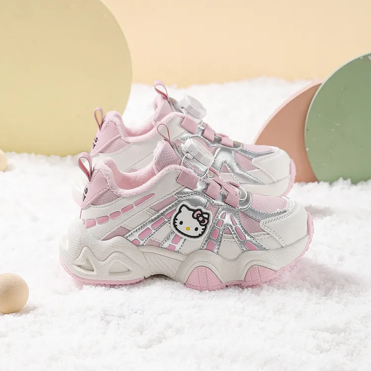 HELLO KITTY/凯蒂猫正版联名2025秋冬季潮款女童老爹鞋儿童运动鞋