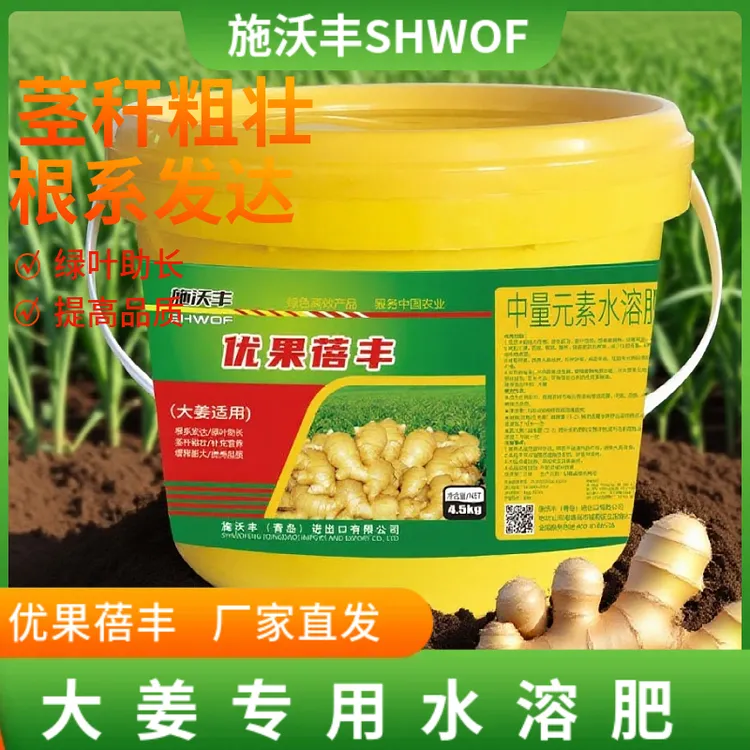 大姜专用肥料壮根膨大中量元素水溶肥