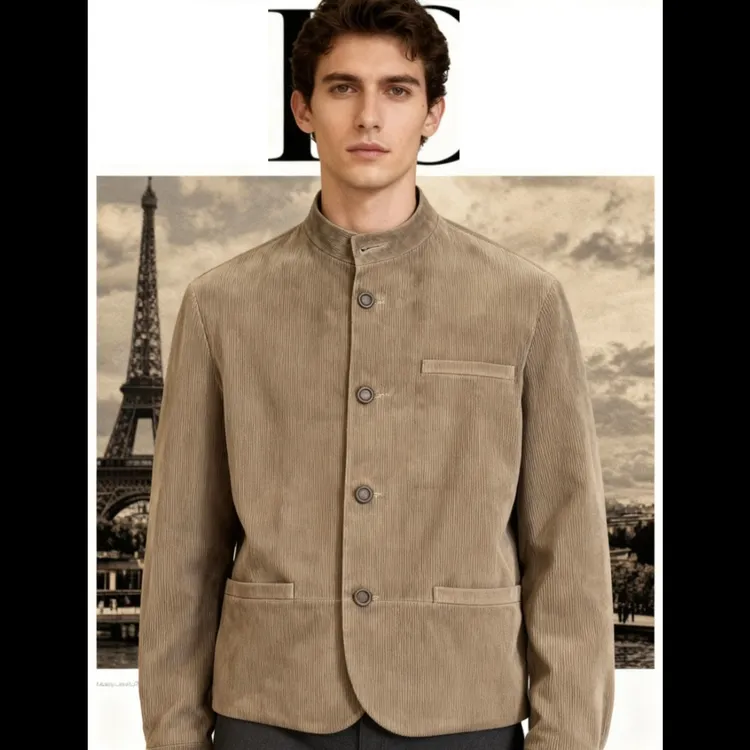 The VIRAAG〔简风〕新款肯尼亚小山羊反绒真皮8815