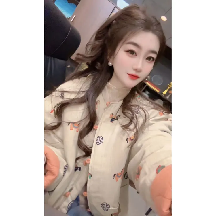 『马上有福X』时尚气质百搭外套9658