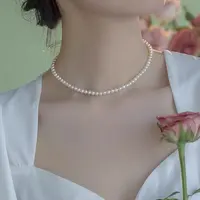 合金项链 9633号30297#简约百搭气质珠珠链（预）