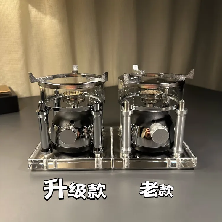 全新升级颜值天花板充气防风烧水炉炉子煮茶炉自带点火和收纳包