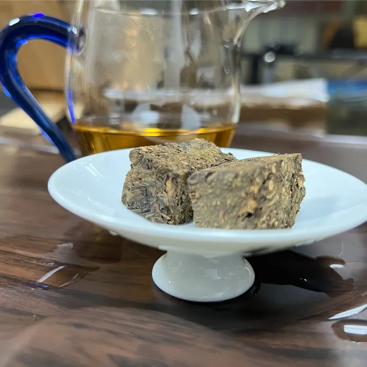 安化黑茶老树茶2008年颗粒黑茶正品一级17年老茶500g