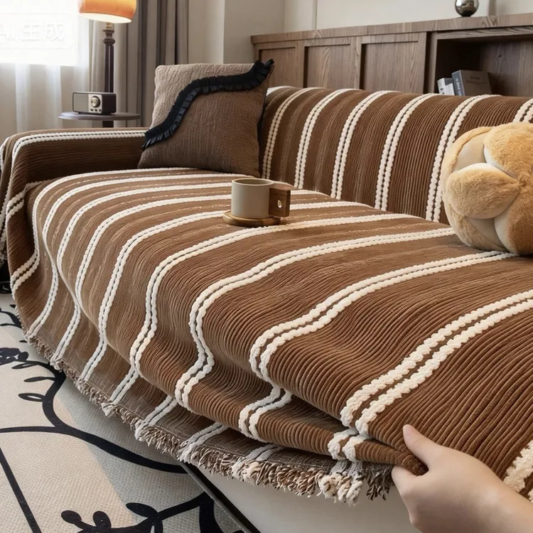 2026新款沙发盖布四季通用高级感沙发巾一整张全盖防猫抓沙发盖垫