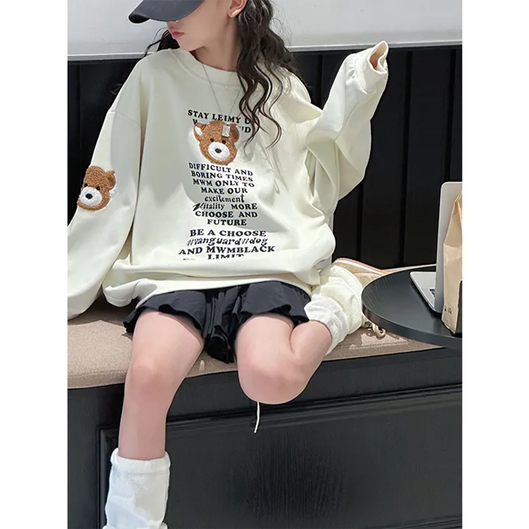 K29344孙小美韩系女童卫衣秋装新款儿童上衣女大童春秋衣服潮