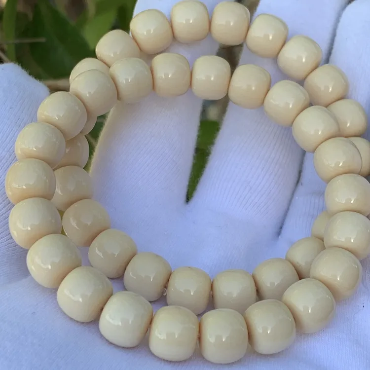 猛犸牙极润10*9老型手串22颗