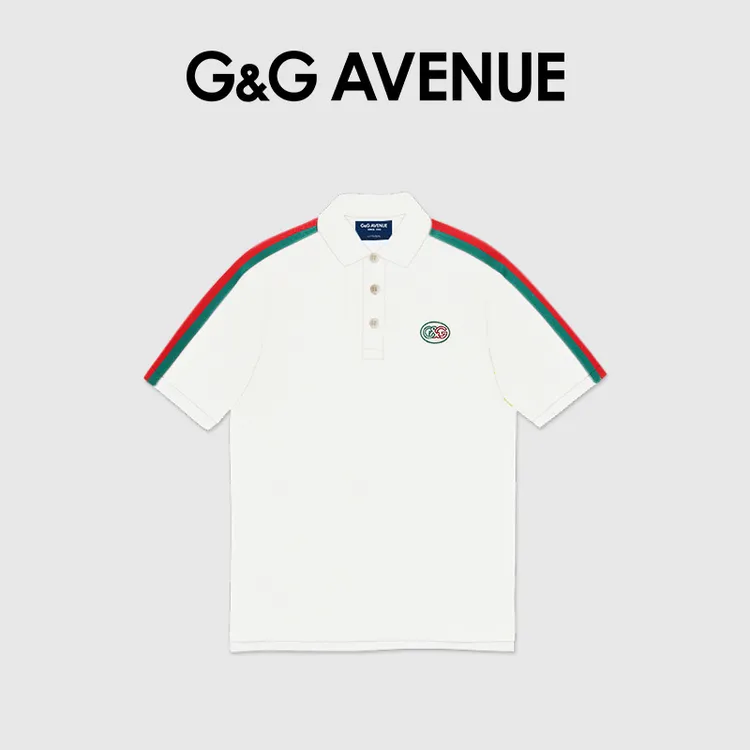 G&G AVENUE 夏季2025年痞帅潮流时尚POLO衫高档商务男女同款短袖