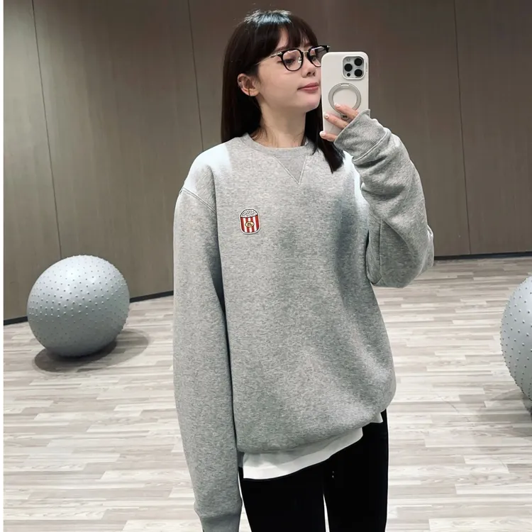 SEVENFUOO-加绒【趣味爆米花】卫衣