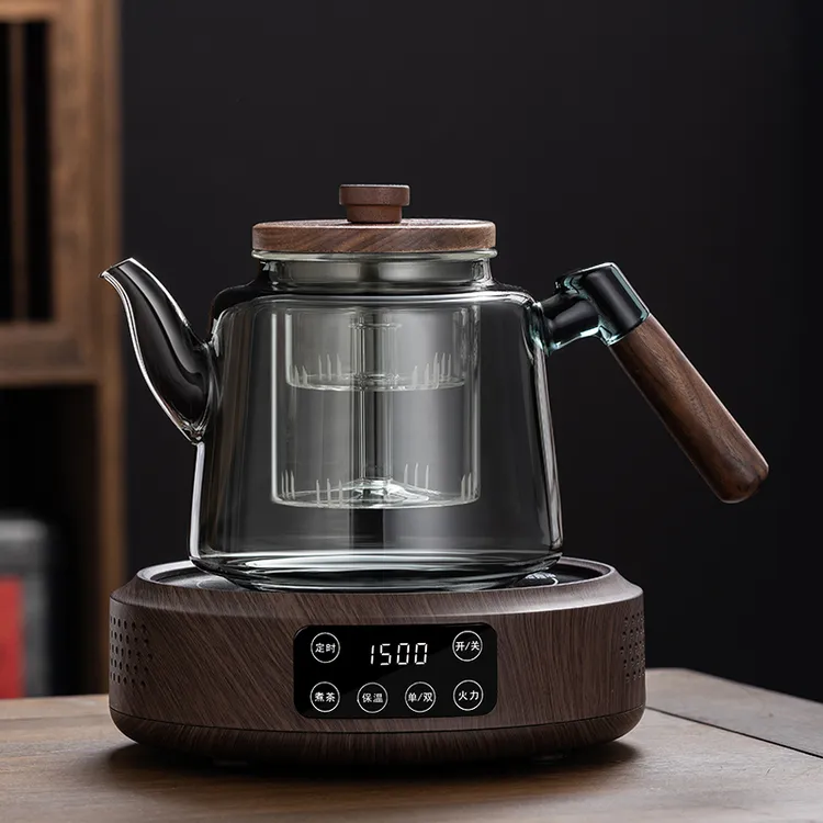 玻璃煮茶壶大容量电陶炉煮茶器烧水壶2024新款煮茶炉养生壶泡茶壶