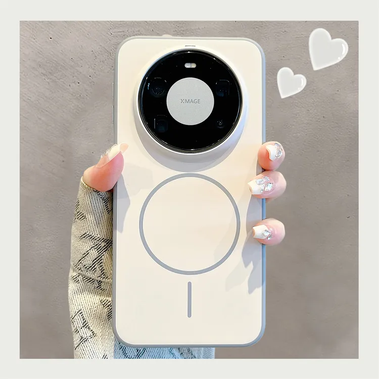 高级感细圈磁吸适用华为mate80promax手机壳新款mate80磨砂肤感ma