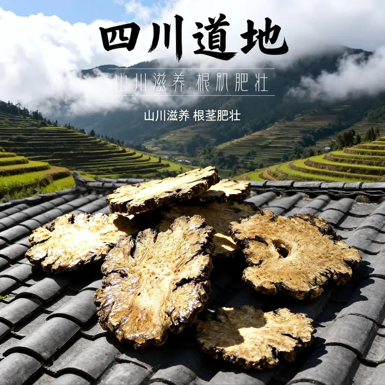 四川川芎片现收山货自然晾晒无硫可搭配当归炖汤泡水