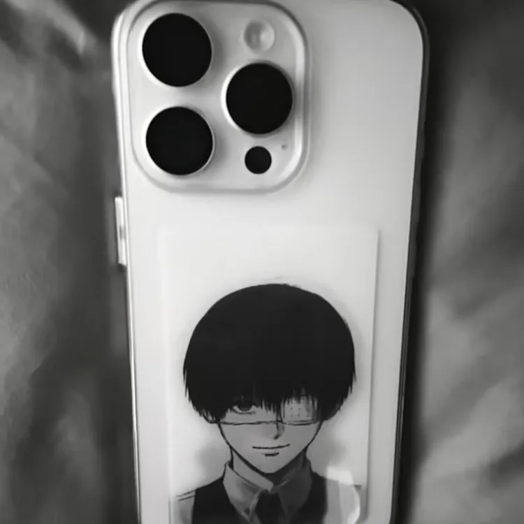 金木研2变光栅卡东京喰种金木研动态卡片手机壳背卡送朋友礼物