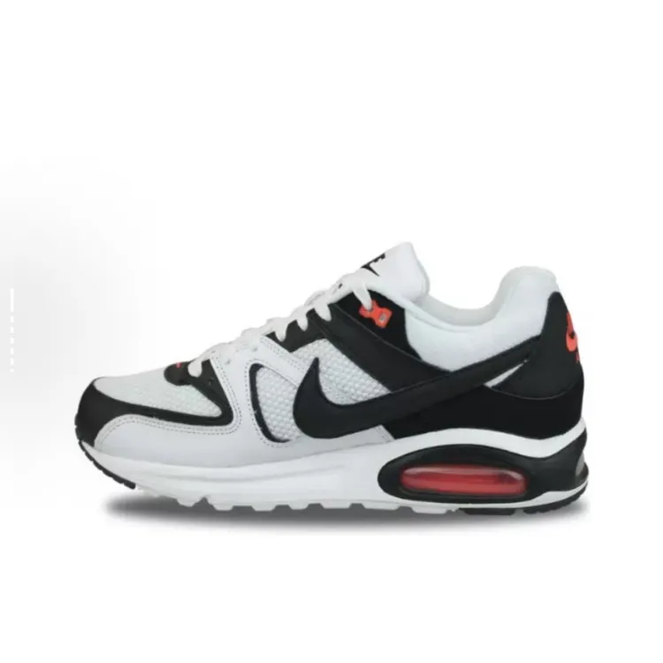 Nike/耐克 Air Max Command 运动休闲跑步鞋白黑色 629993-103