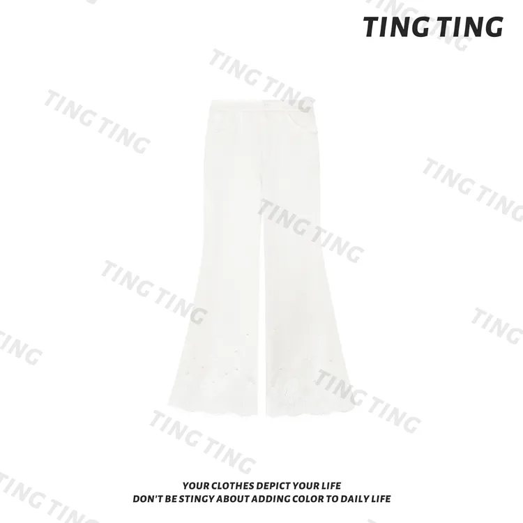 【婷婷】百搭喇叭裤 TT2SQTZ2338