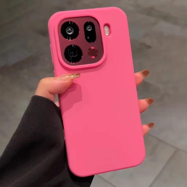 适用于OPPOFindX9手机壳液态硅胶网红同款数码配件纯色简约高级感