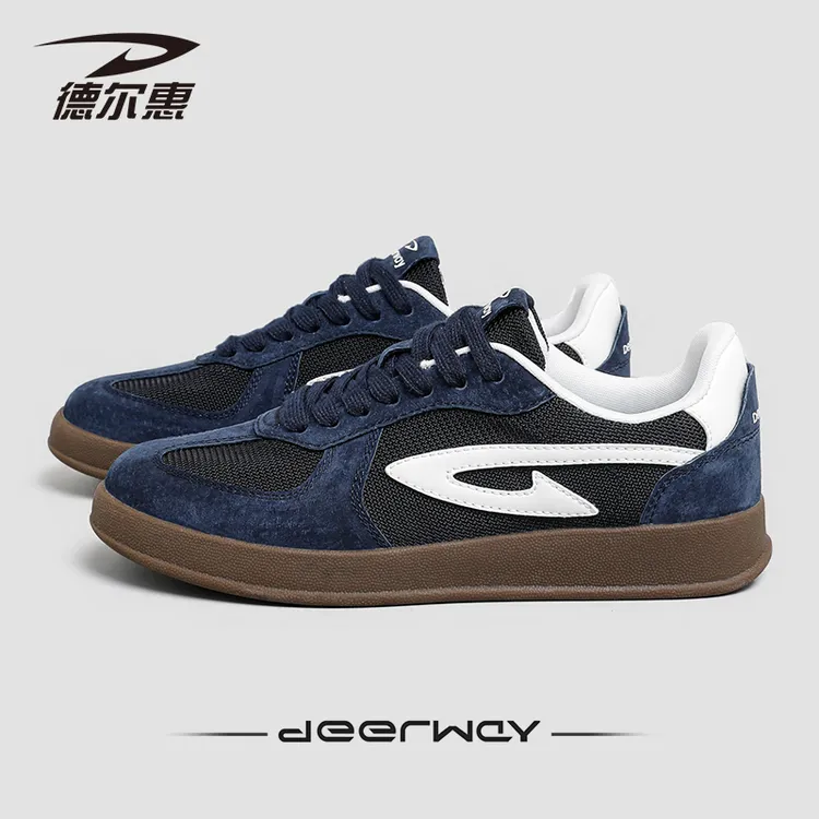 德尔惠情侣德训鞋2025夏季新款休闲透气跑步训练百搭夏季百搭鞋子