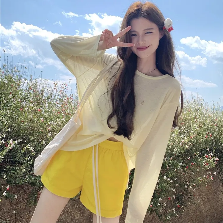 多巴胺穿搭套装女夏云南海岛拍照沙滩套装三亚海边度假连衣裙套装