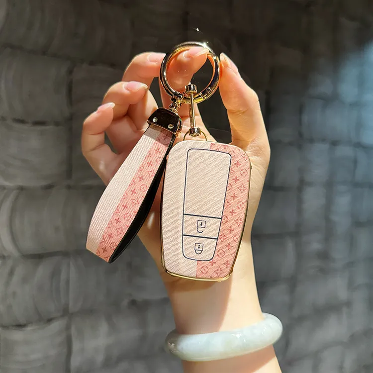 适用于丰田钥匙套卡罗拉雷凌凯美瑞亚洲龙汽车用品专用钥匙包