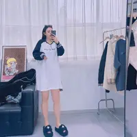  W阿薇-大表姐撞色T恤 