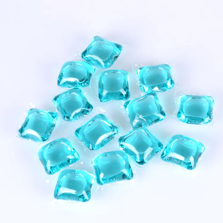 洗衣凝珠洗衣液花香现货8g百合薰衣草oem香水洗衣珠浓缩加工