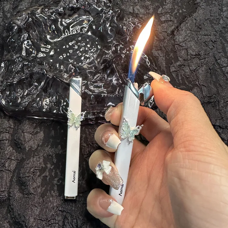 气质3D蝴蝶花海打火机创意个性高级感轻奢送女友闺蜜礼物潮网红