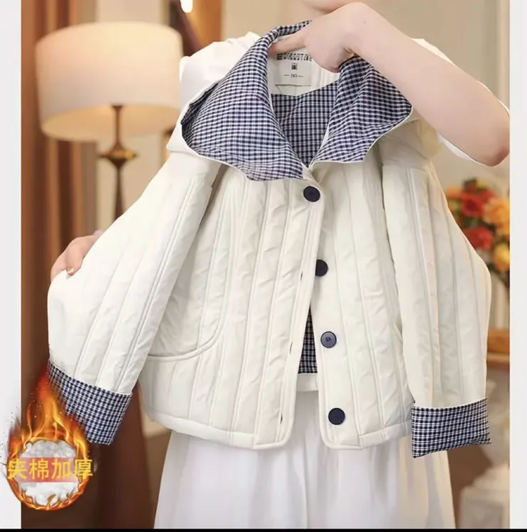 女童2025秋冬男童棉袄新款棉服外套洋气中大童儿童冬装上衣